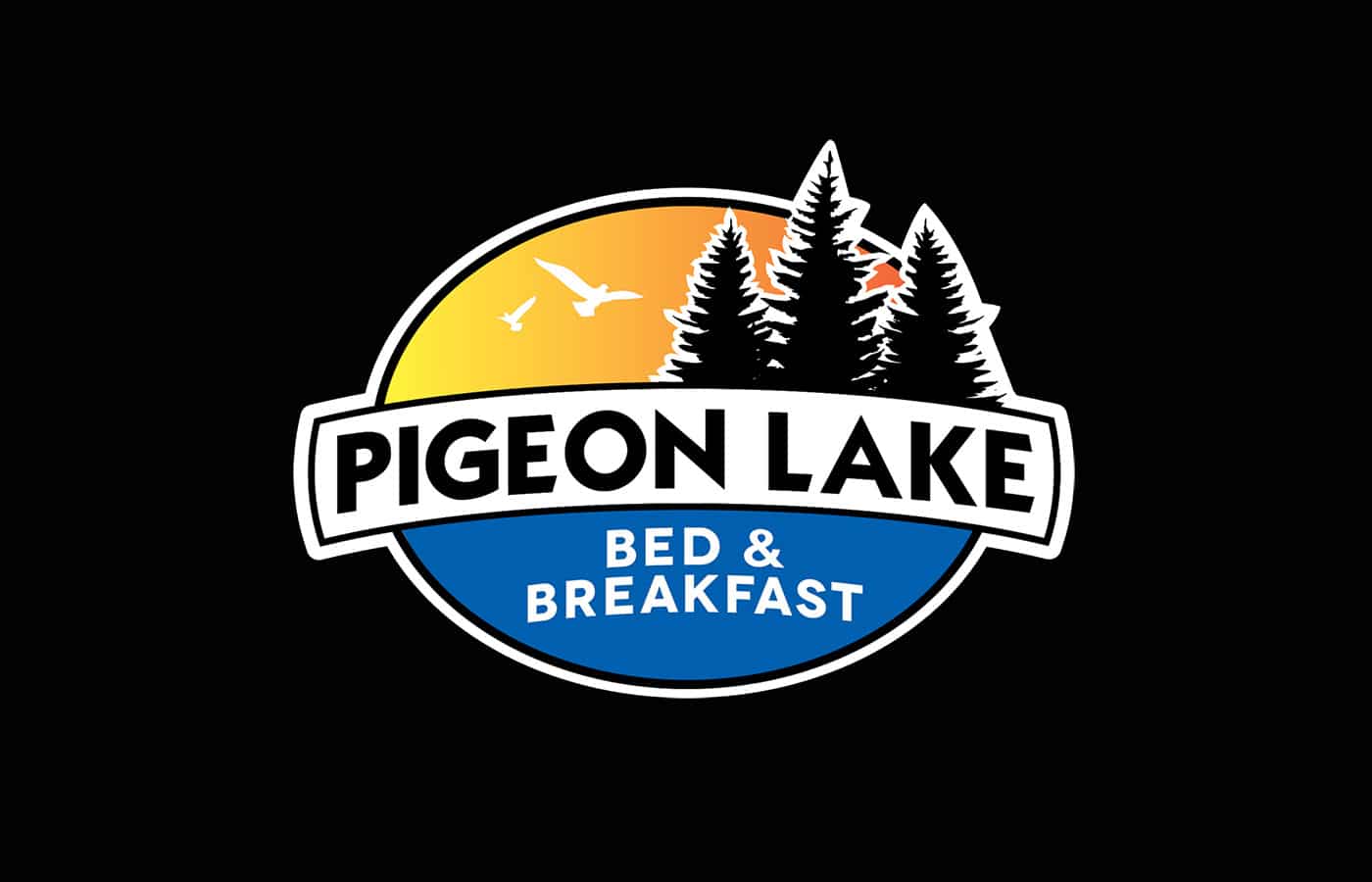 Edmonton Graphic Design | Pigeon Lake Bed and Breakfast Logo