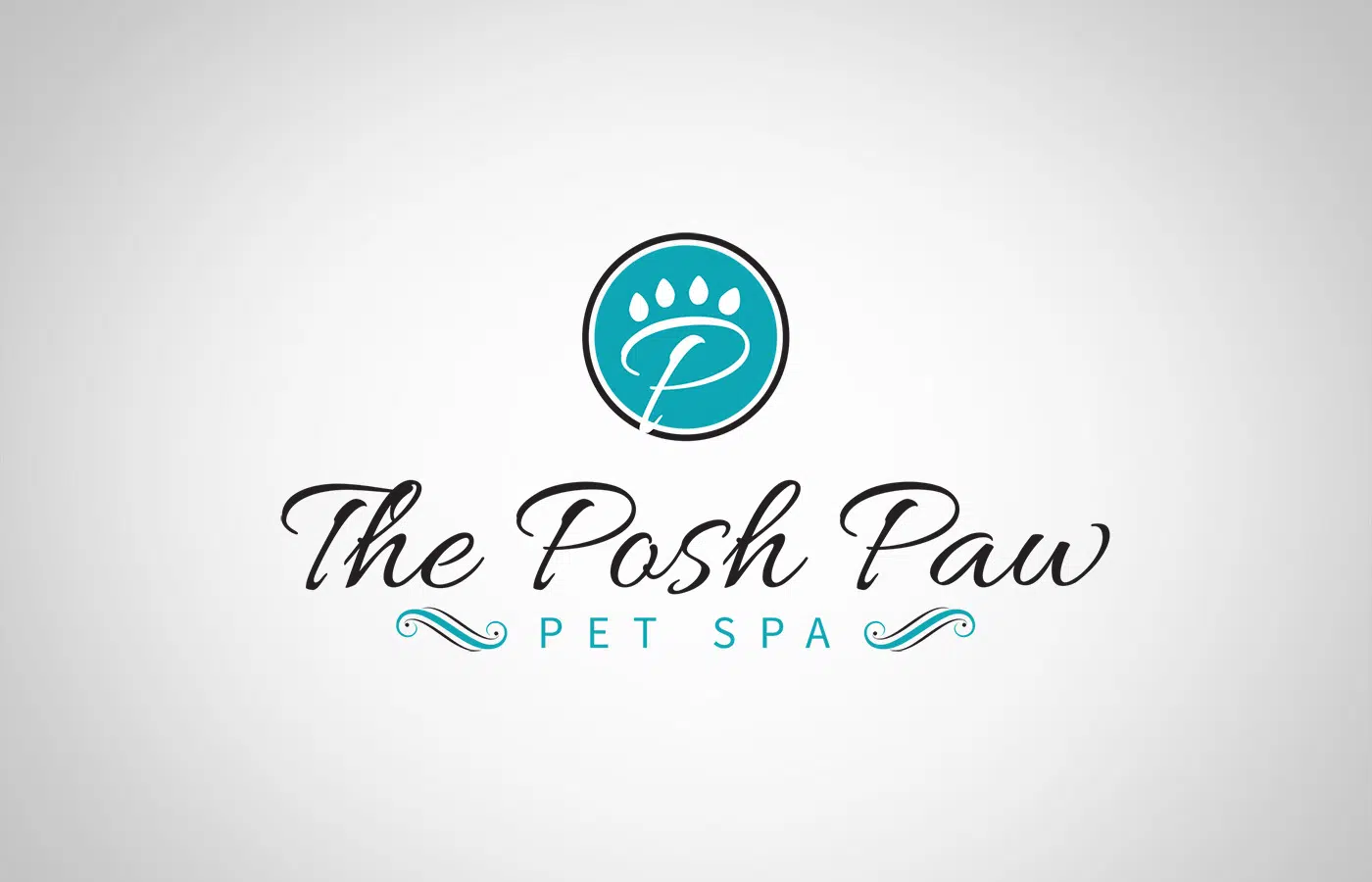 Edmonton Graphic Design | The Posh Paw Pet Spa Logo