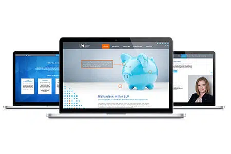 Accounting website design RMLLP